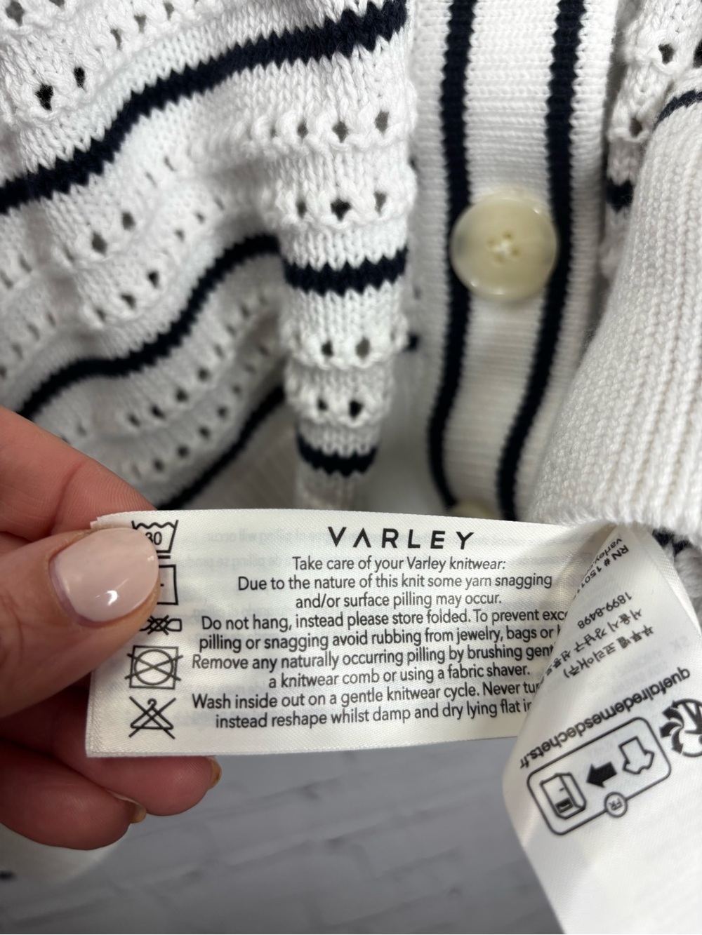 Varley Antonia Relaxed Cardigan - Picture 8 of 8